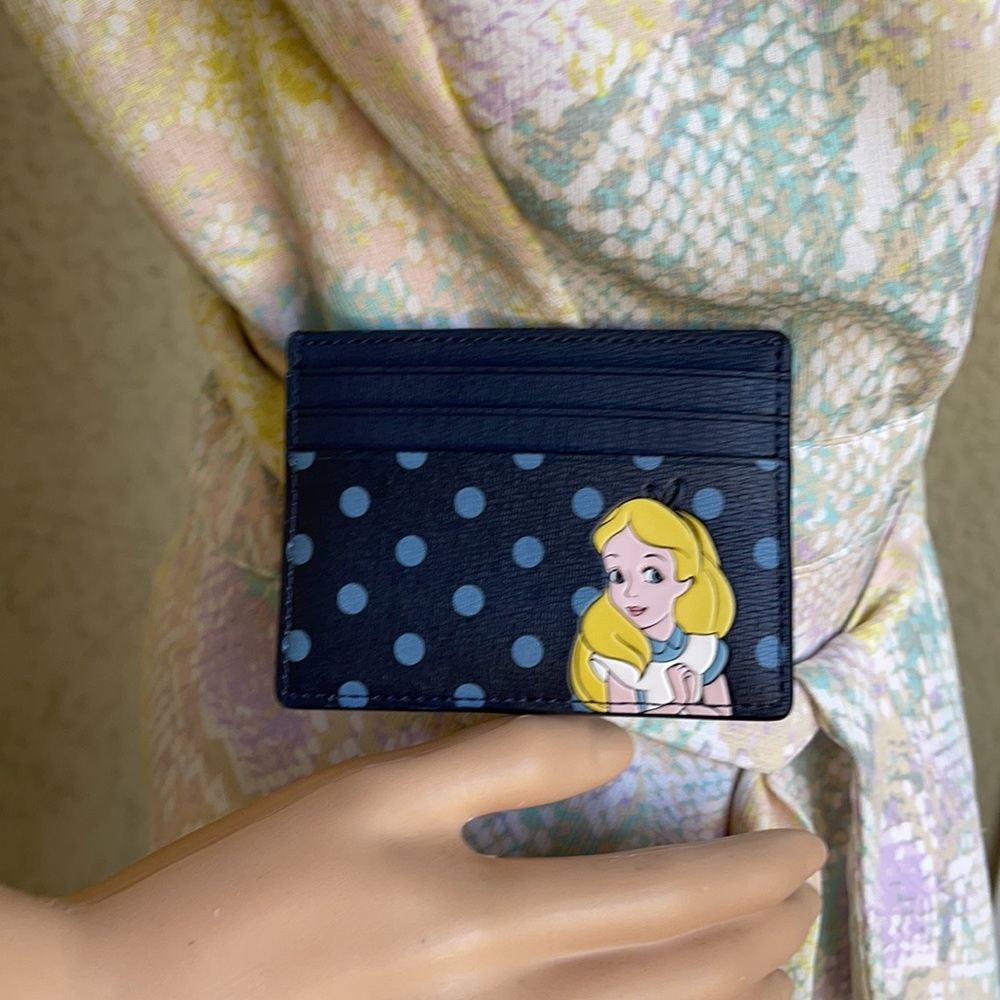 disney x kate spade new york alice card holder - Picture 14 of 16